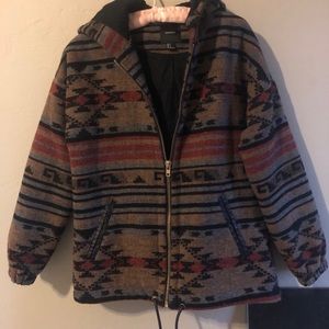 Aztec Pattern Coat